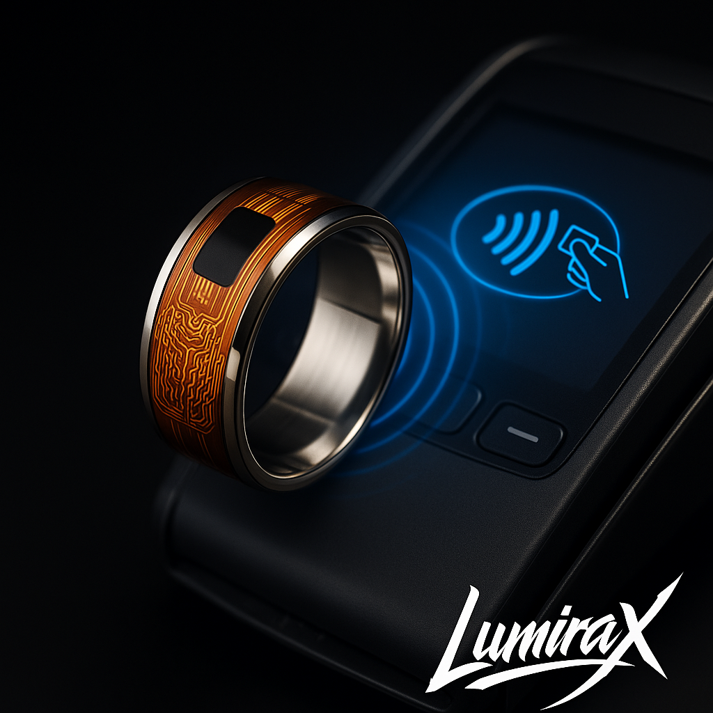 Smart NFC Payment Ring – Contactless Tap to Pay