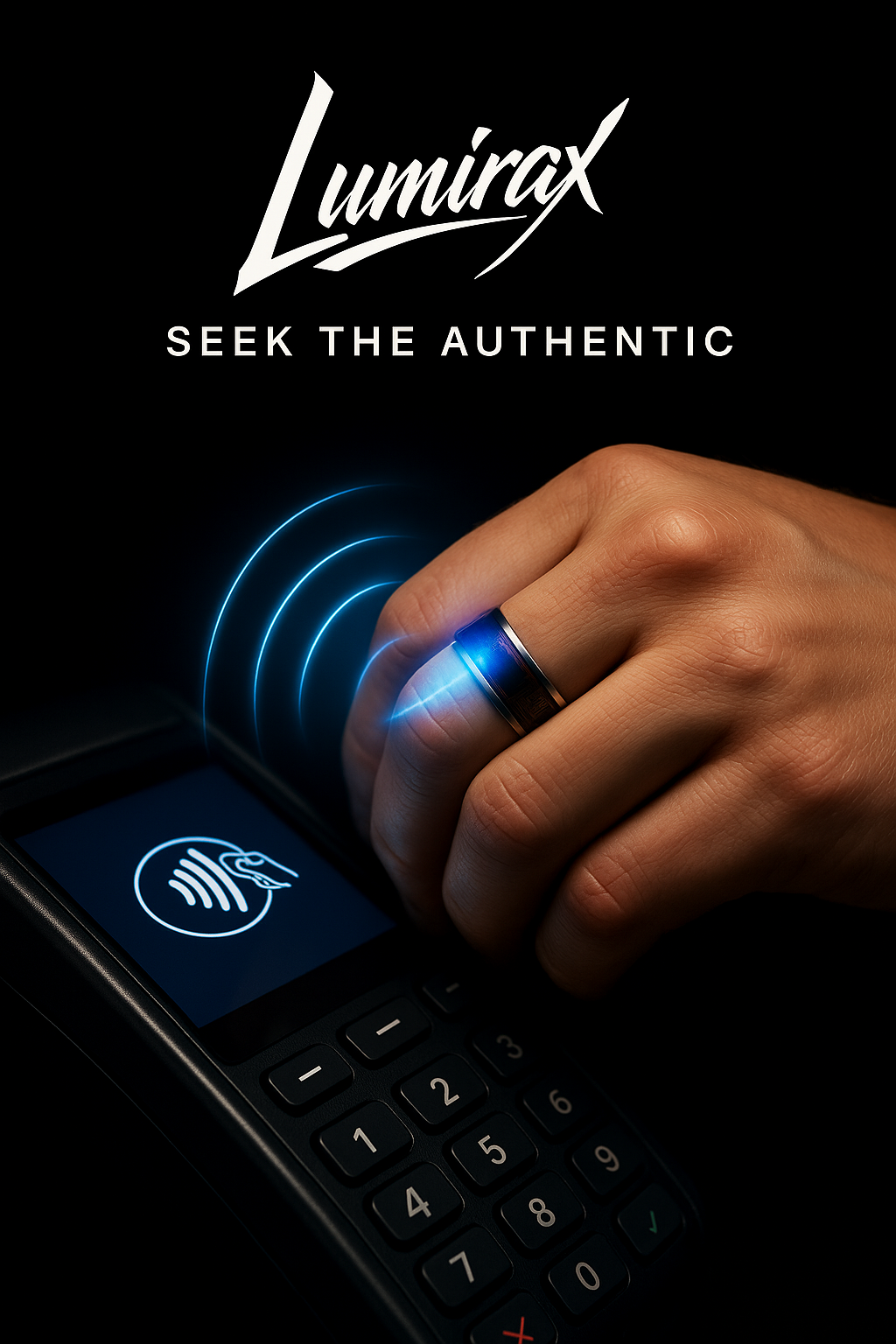 Smart NFC Payment Ring – Contactless Tap to Pay